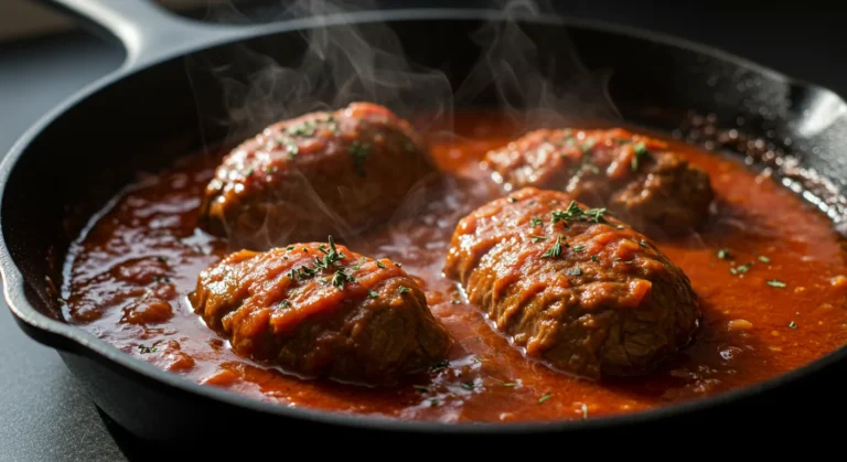 Braise Meat in Tomato Sauce