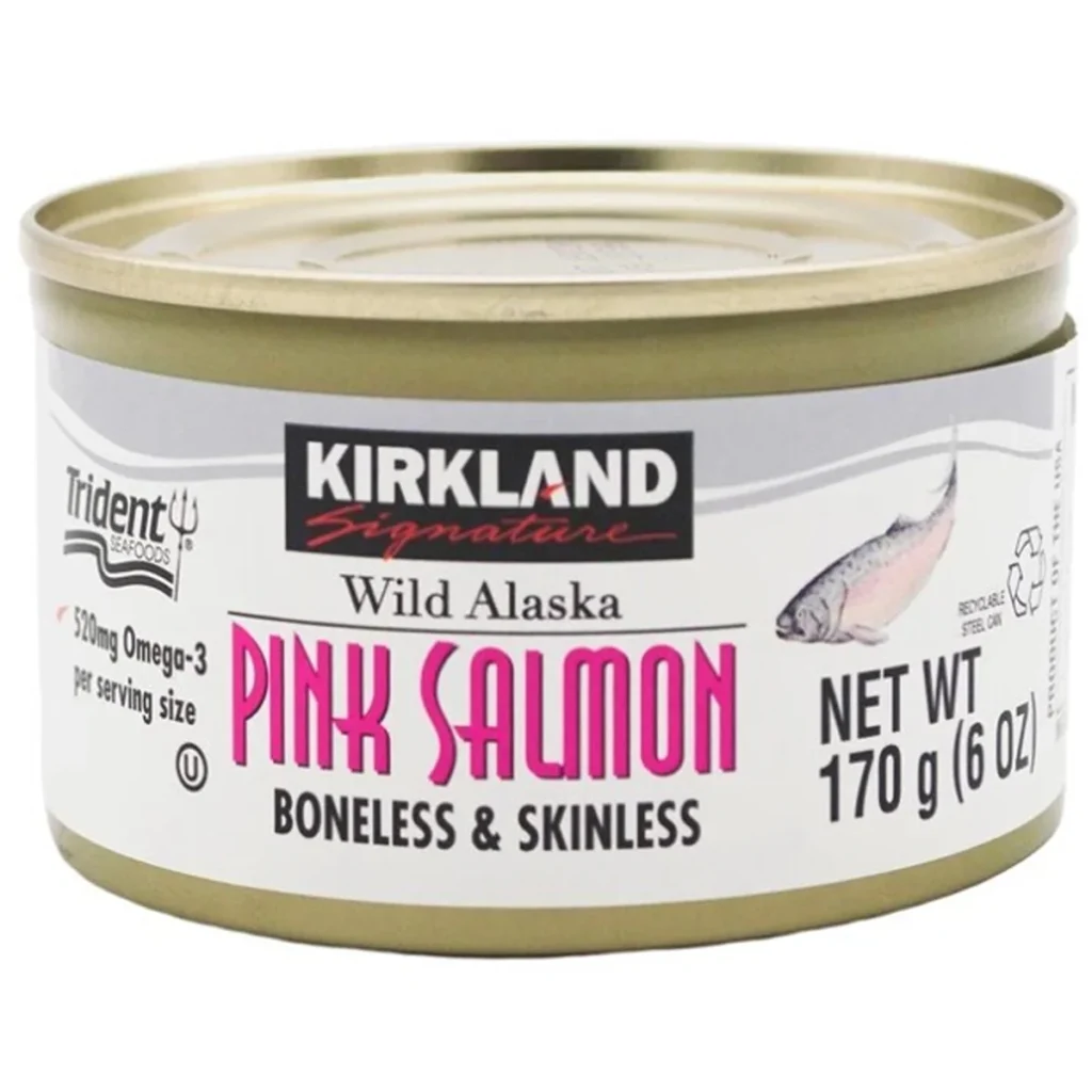 best canned salmon Kirkland Signature Wild Alaskan Pink Salmon