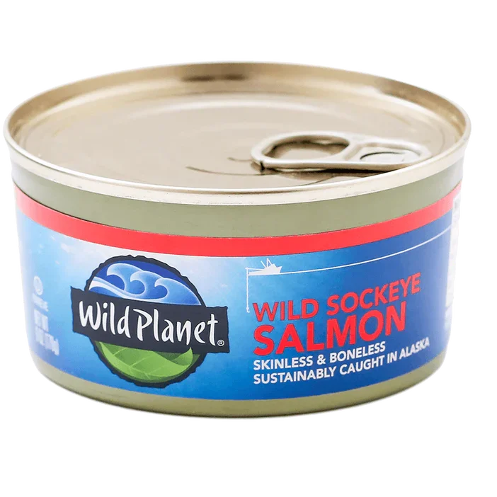 best canned salmon Wild Planet Wild Sockeye Salmon