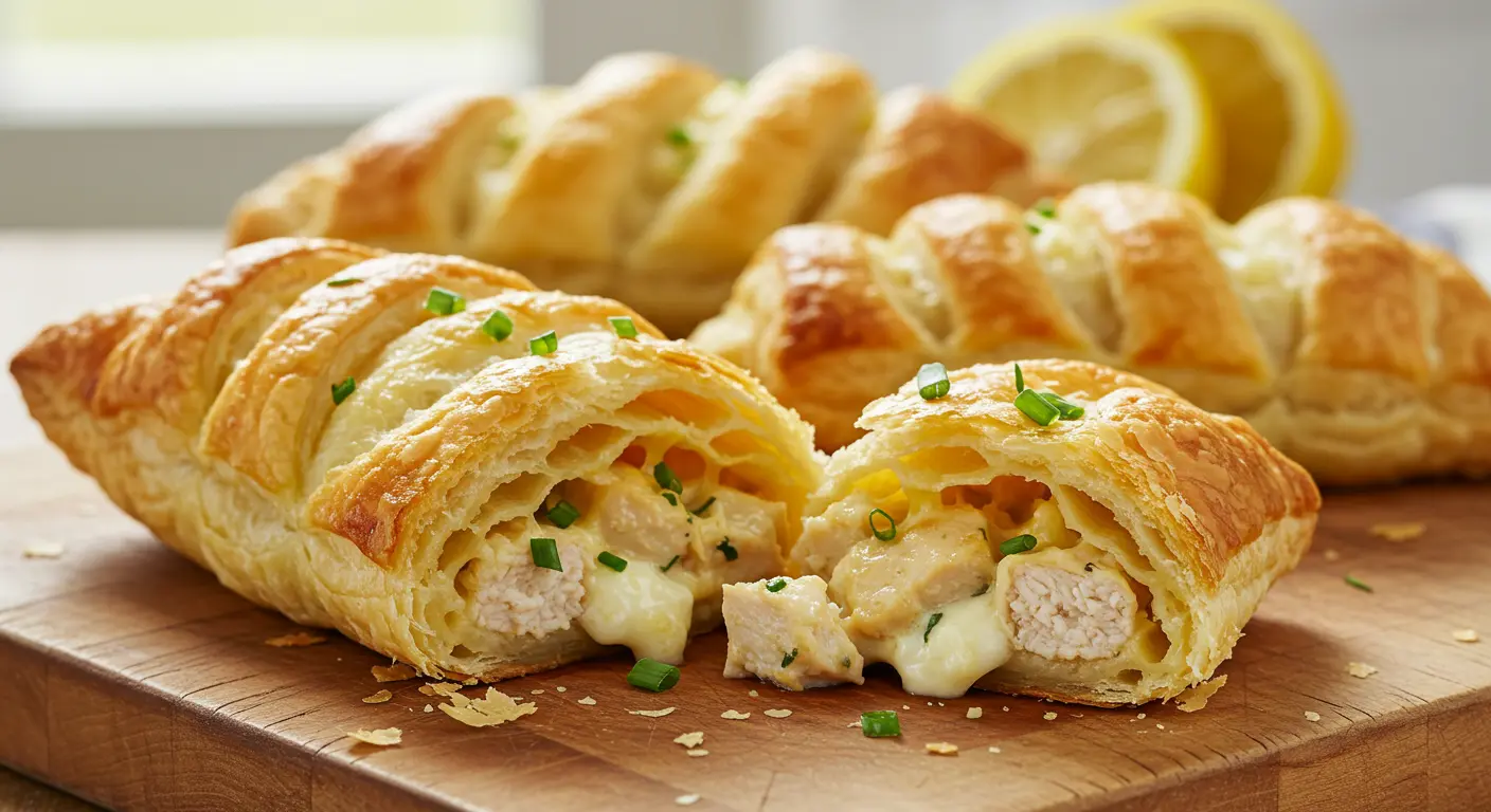 chicken and cheese jalousie recipe dish