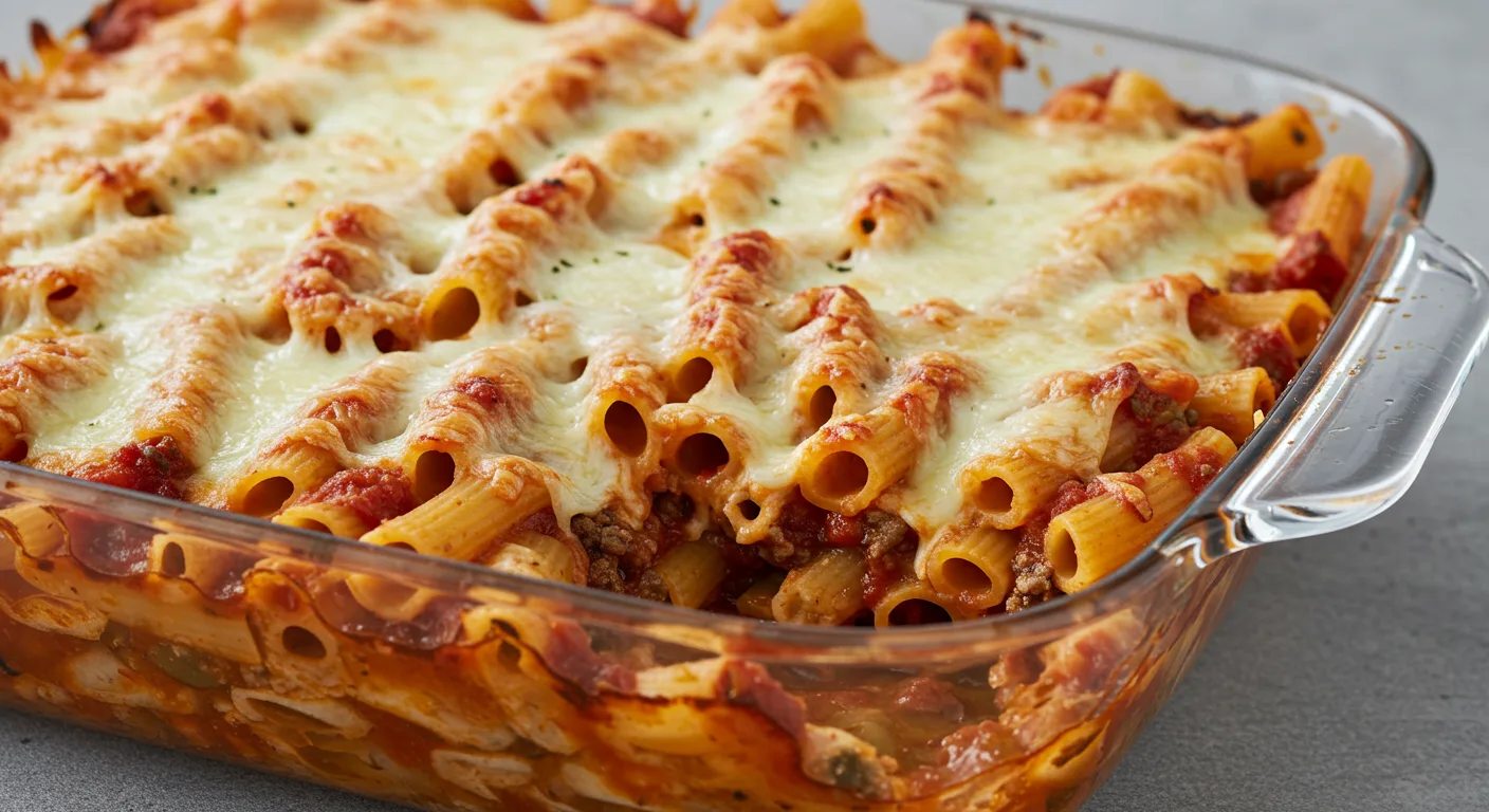 baked ziti recipe no meat