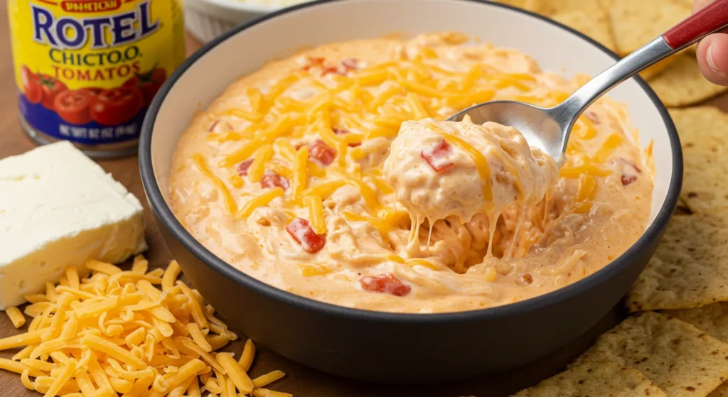 Classic Chicken Rotel Dip Recipe