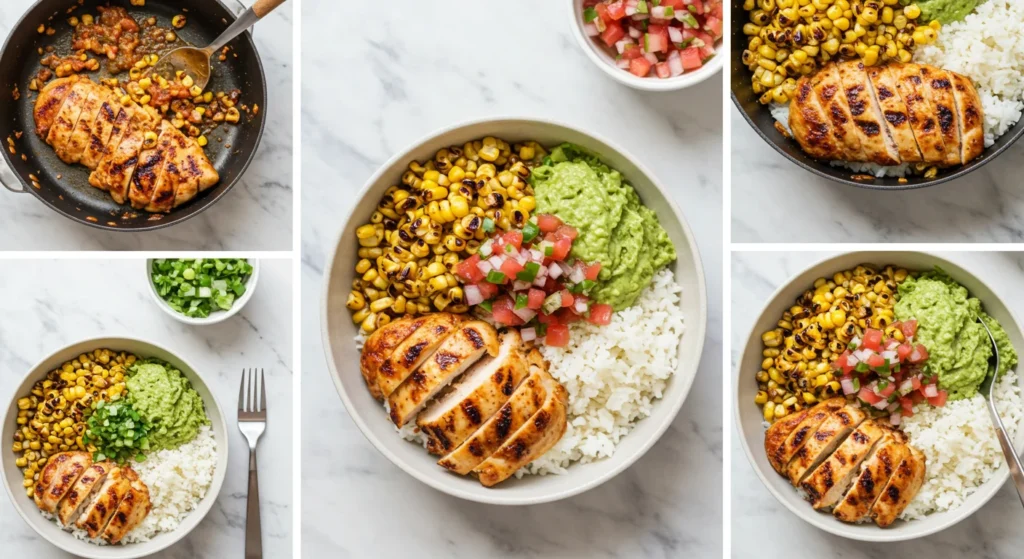 Street Corn Chicken Rice Bowl Recipe 2